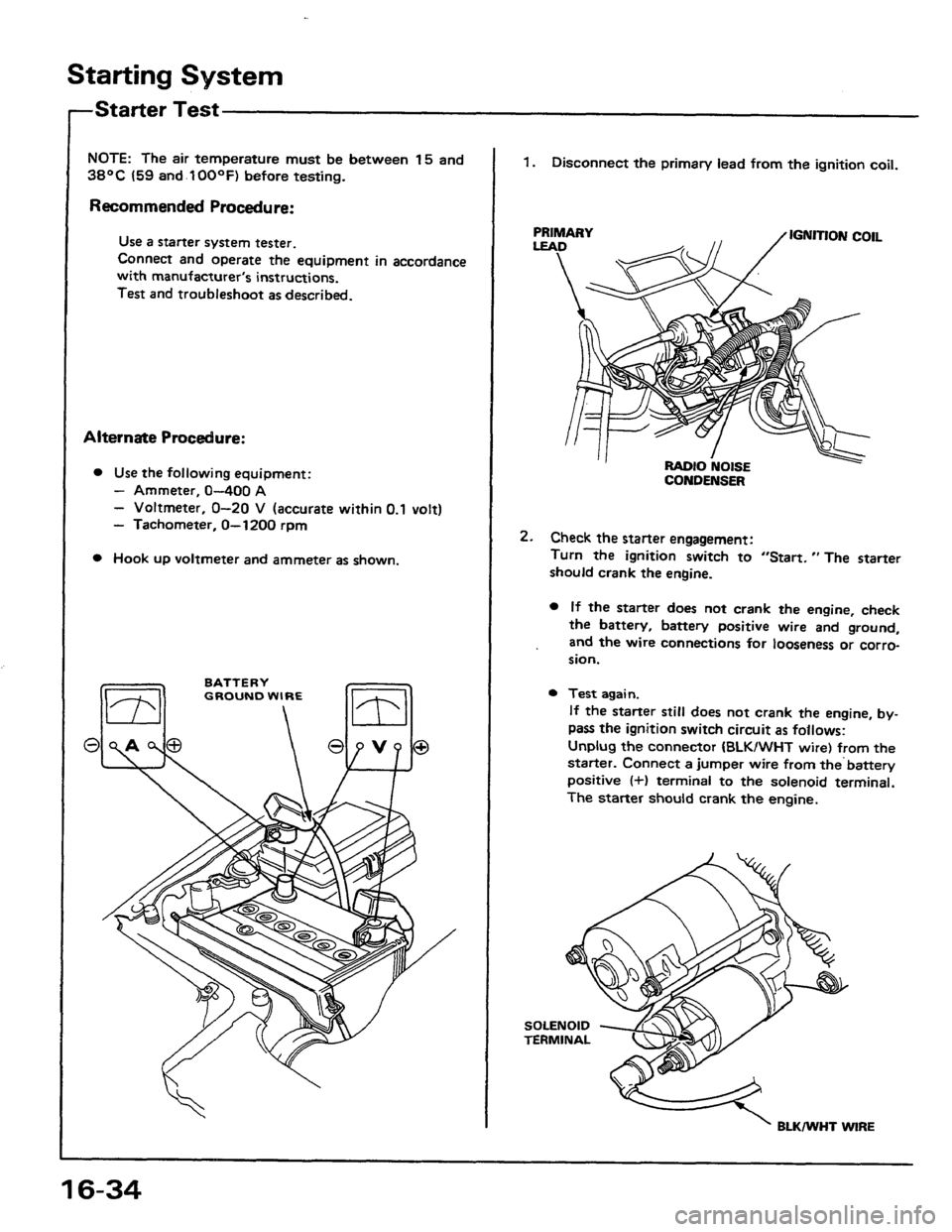 HONDA PRELUDE 1984  Service Repair Manual 