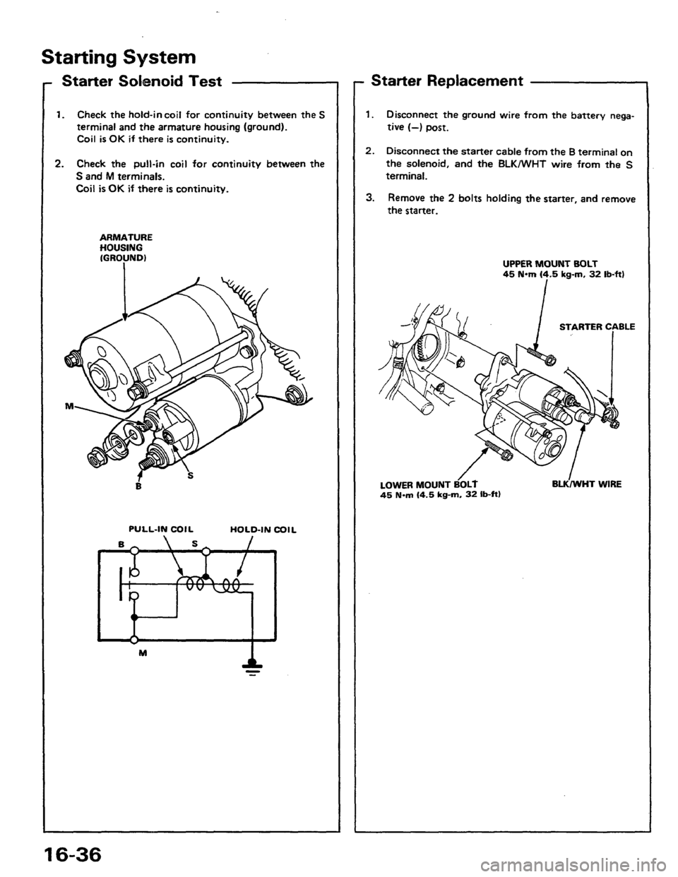 HONDA PRELUDE 1984  Service Repair Manual 