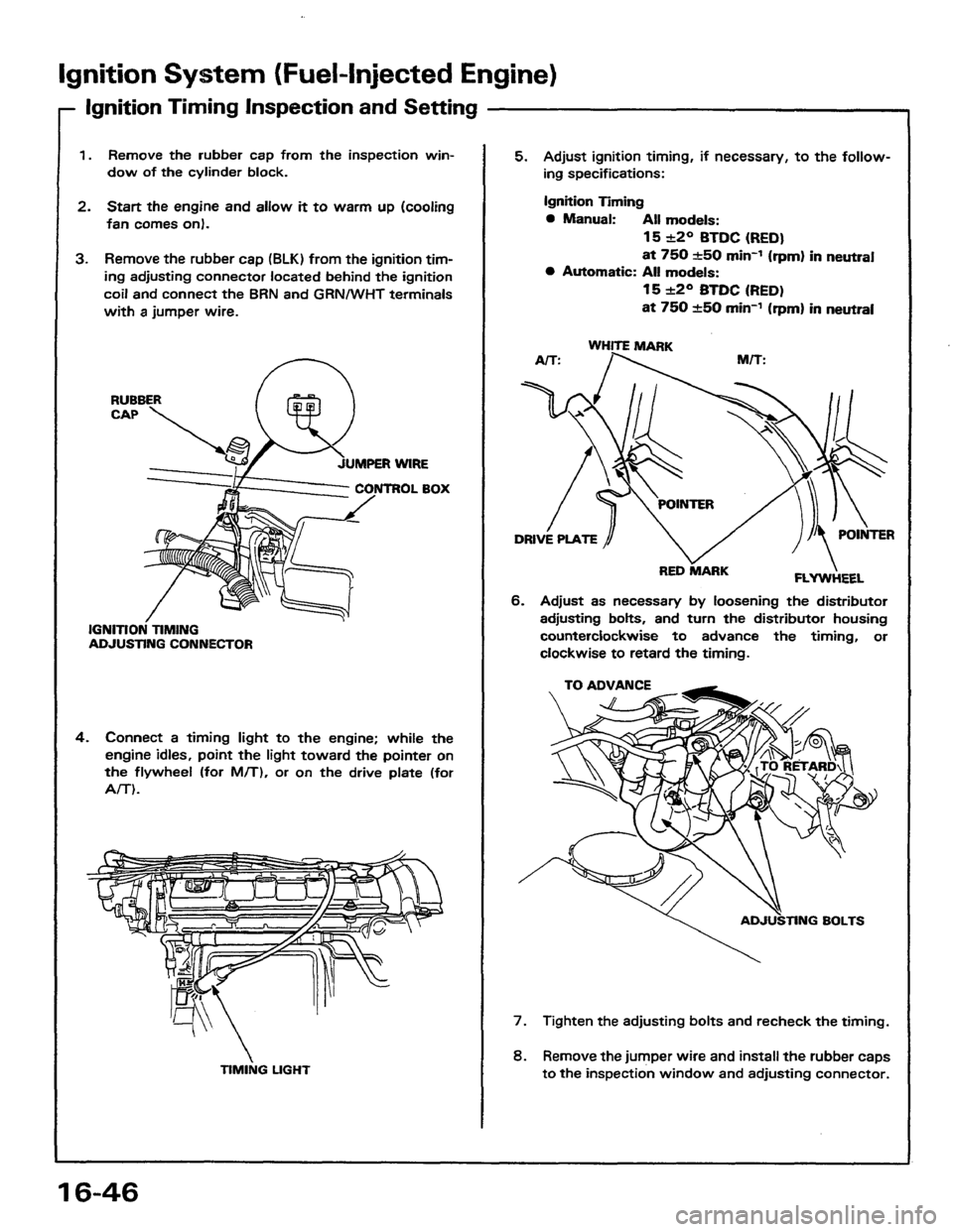 HONDA PRELUDE 1984  Service Repair Manual 