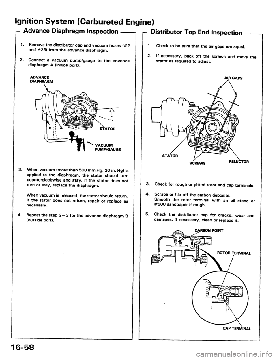 HONDA PRELUDE 1984  Service Repair Manual 