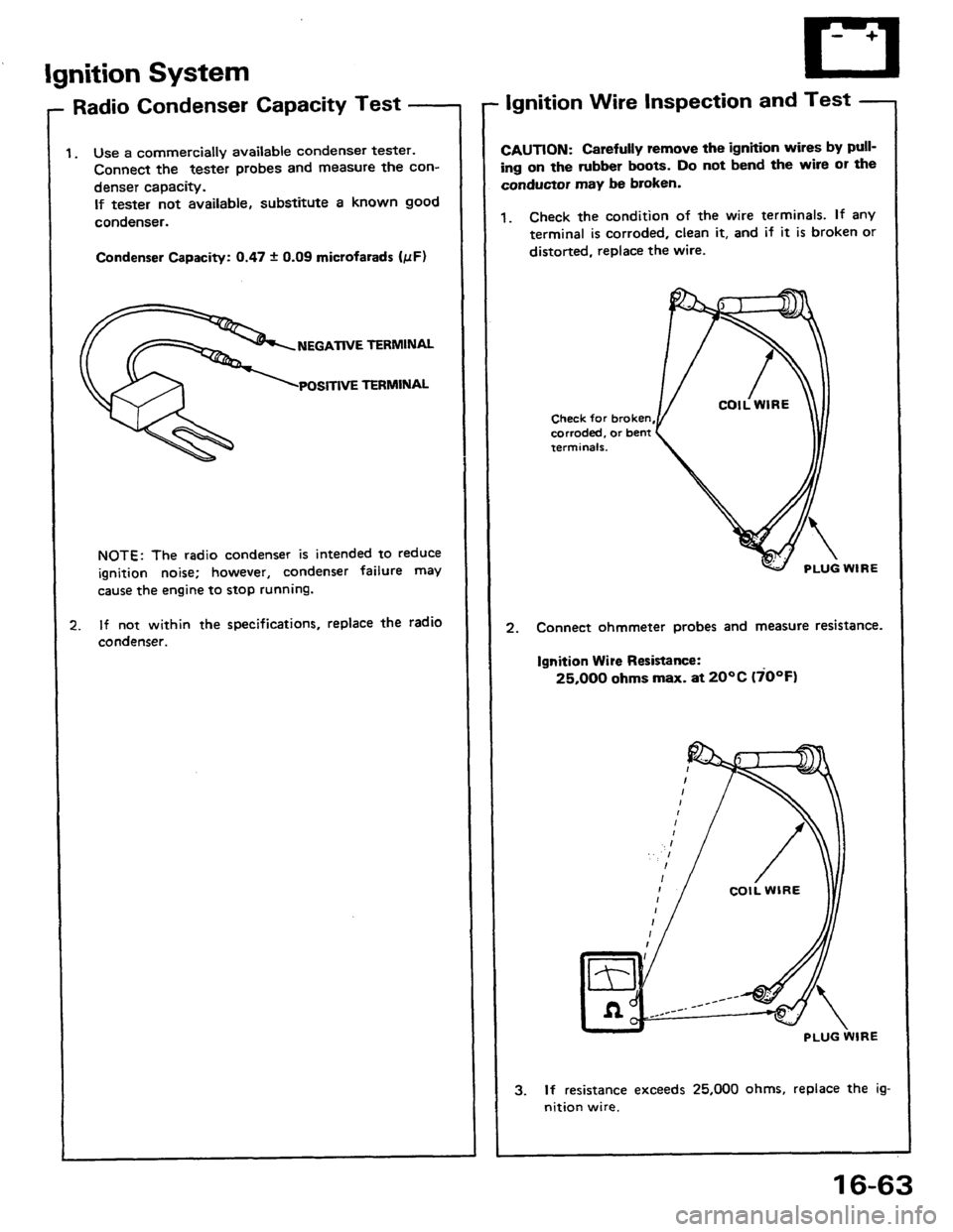 HONDA PRELUDE 1984  Service Repair Manual 