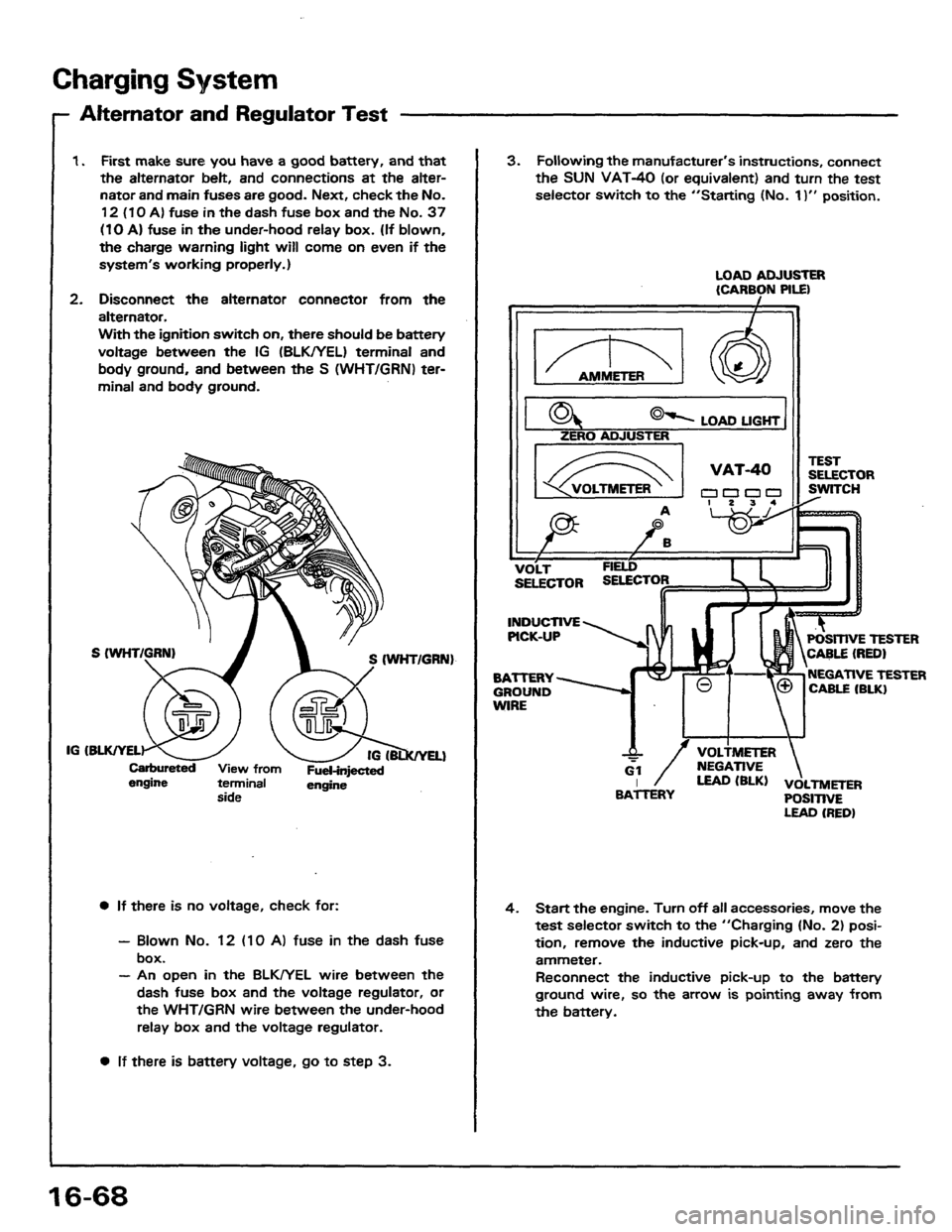 HONDA PRELUDE 1984  Service Repair Manual 