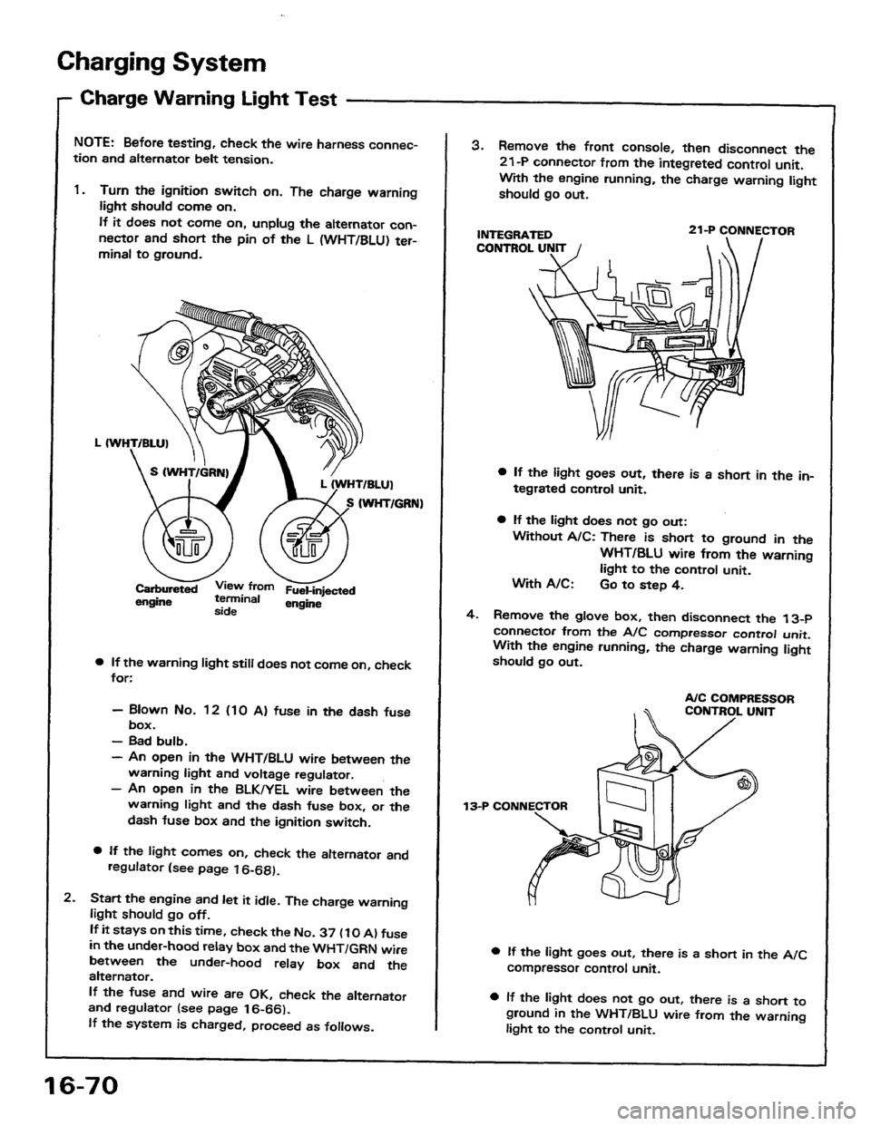 HONDA PRELUDE 1984  Service Repair Manual 