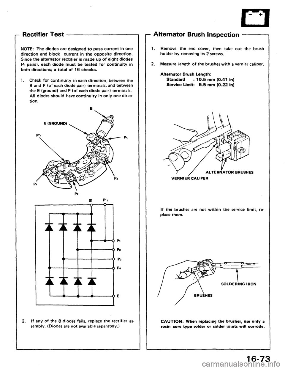 HONDA PRELUDE 1984  Service Repair Manual 