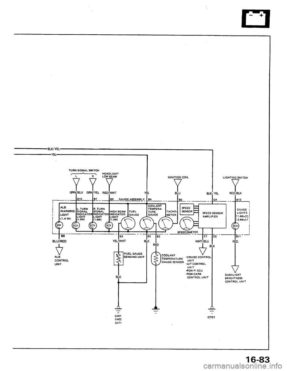 HONDA PRELUDE 1984  Service Repair Manual 