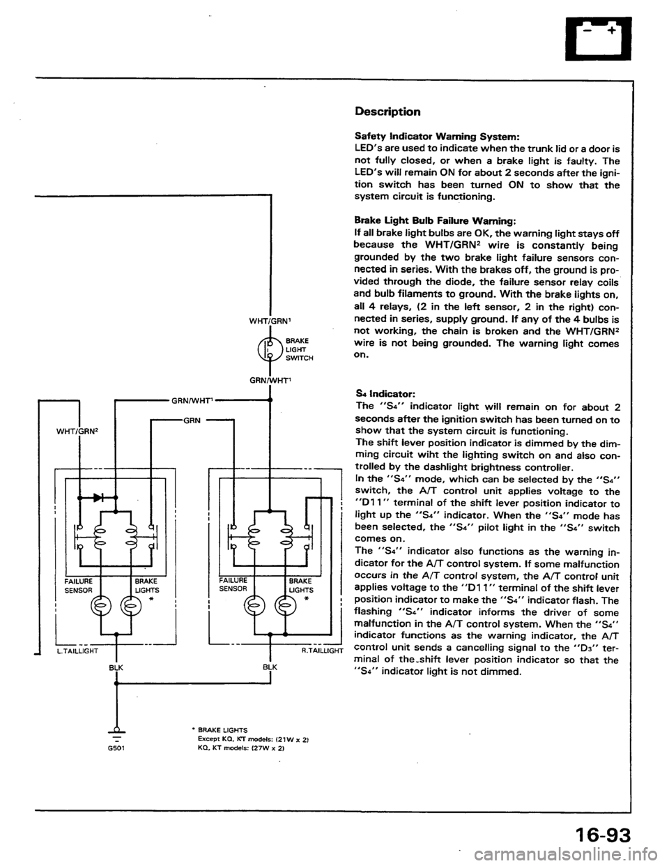 HONDA PRELUDE 1984  Service Repair Manual 