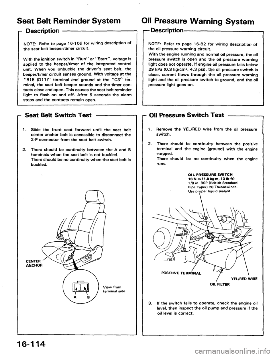 HONDA PRELUDE 1984  Service Repair Manual 