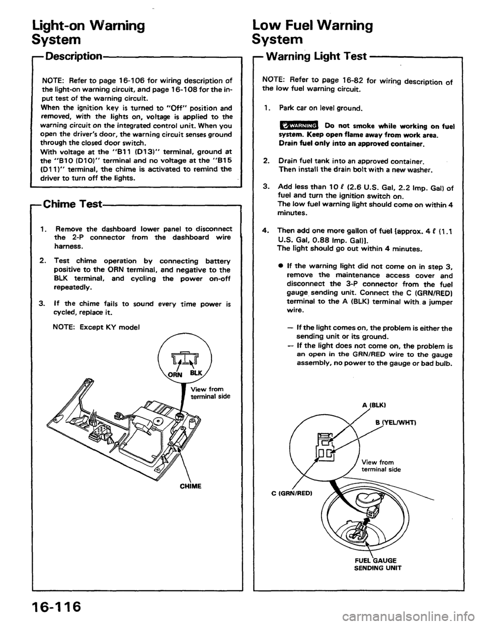 HONDA PRELUDE 1984  Service Repair Manual 