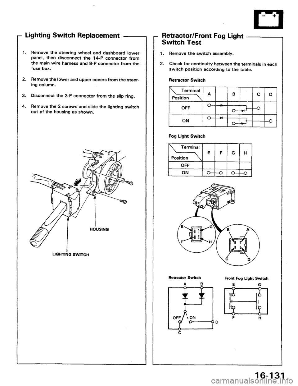 HONDA PRELUDE 1984  Service Repair Manual 