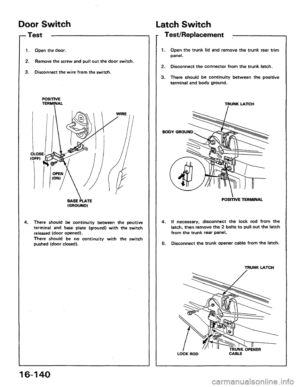 HONDA PRELUDE 1984  Service Repair Manual 