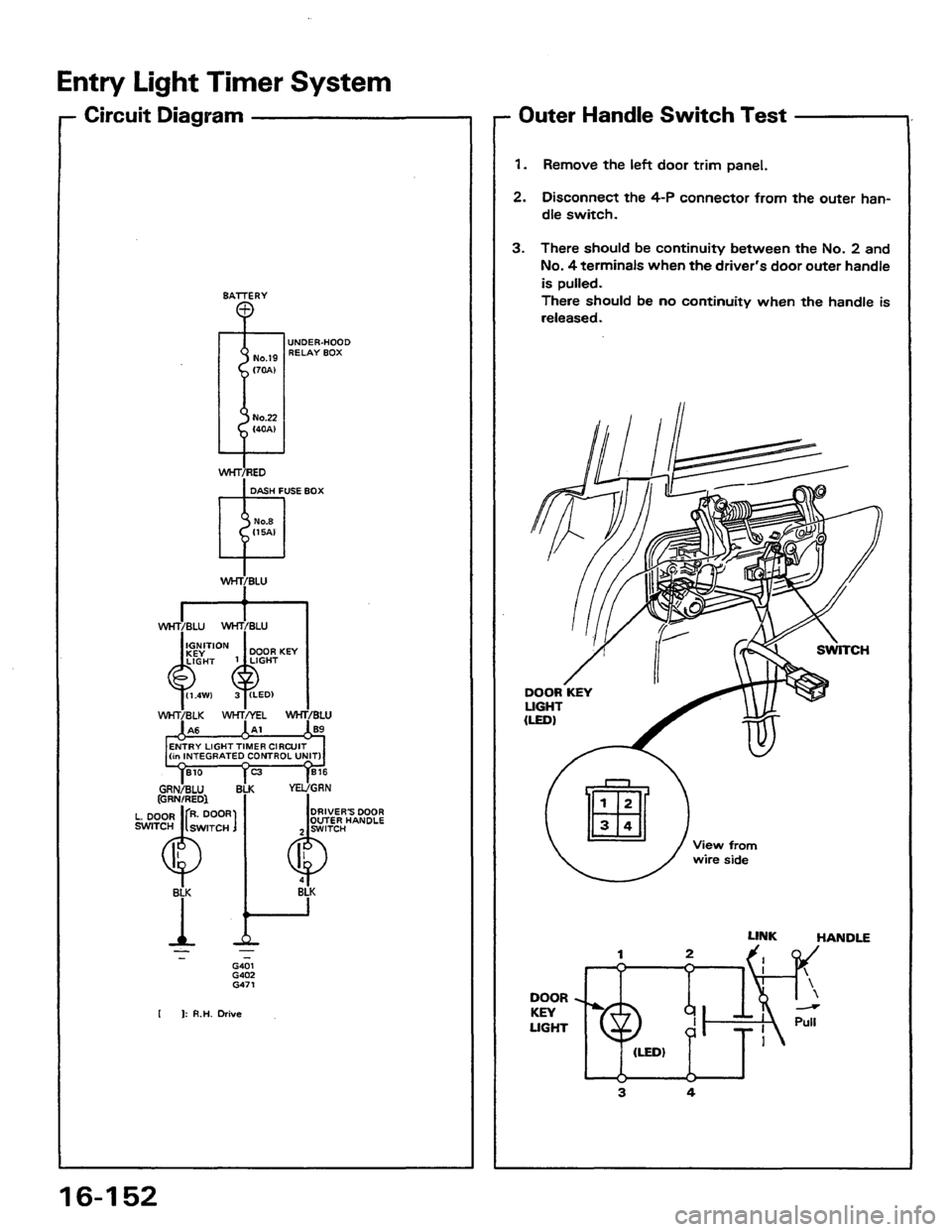 HONDA PRELUDE 1984  Service Repair Manual 