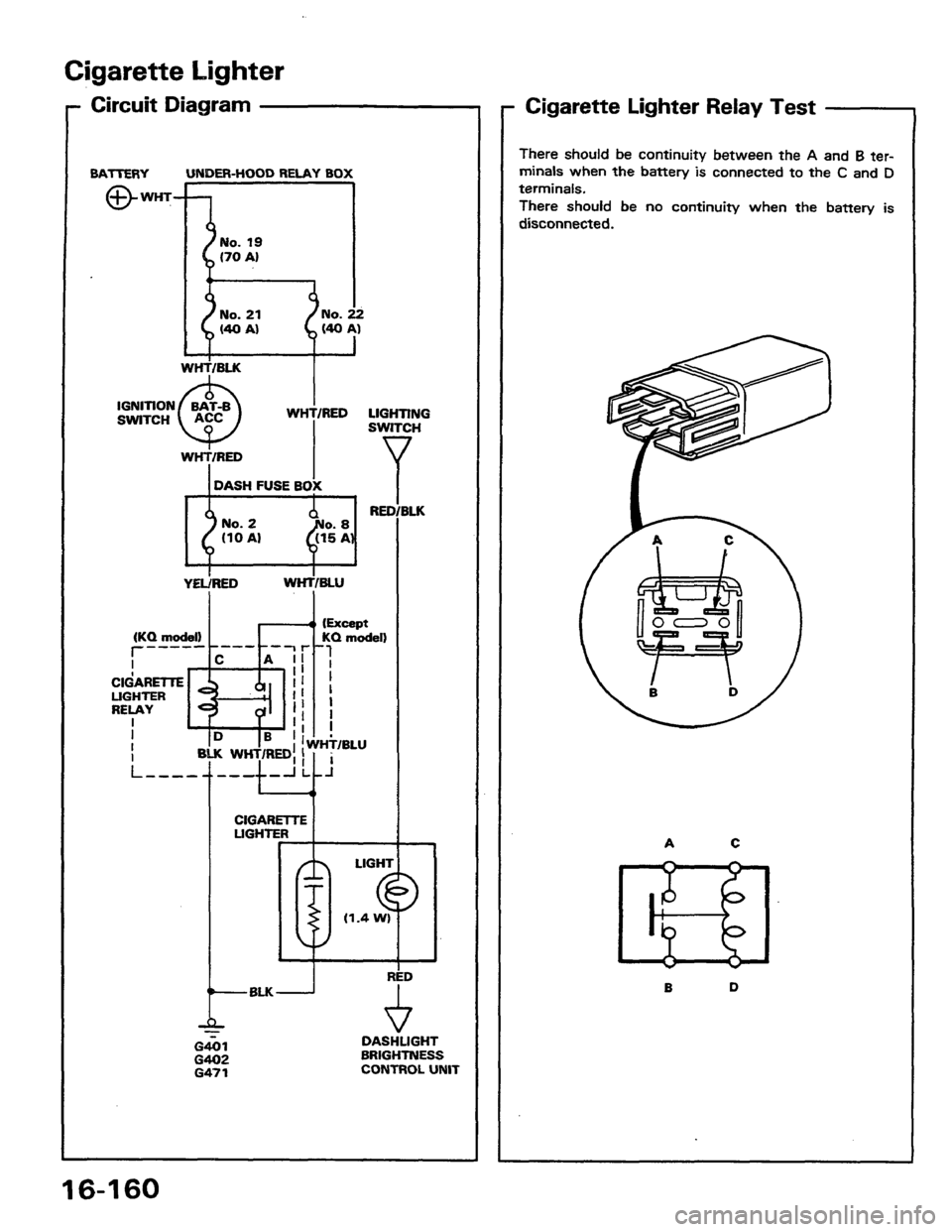 HONDA PRELUDE 1984  Service Repair Manual 