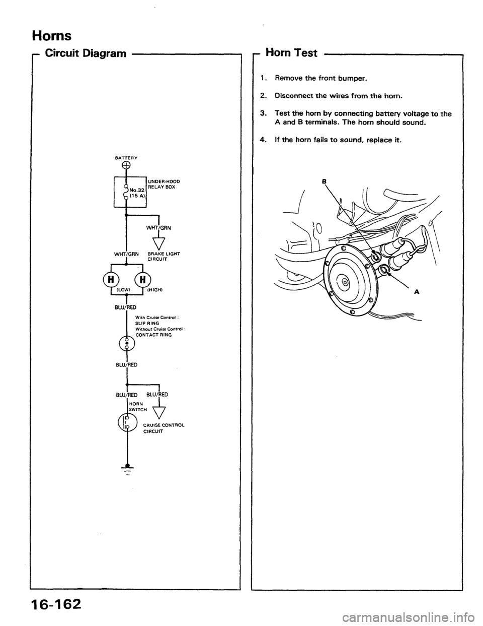 HONDA PRELUDE 1984  Service Repair Manual 