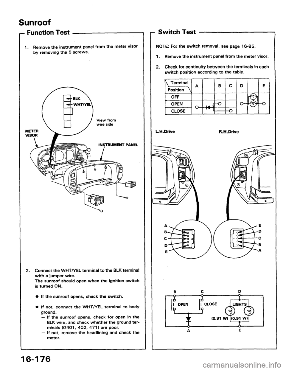 HONDA PRELUDE 1984  Service Repair Manual 