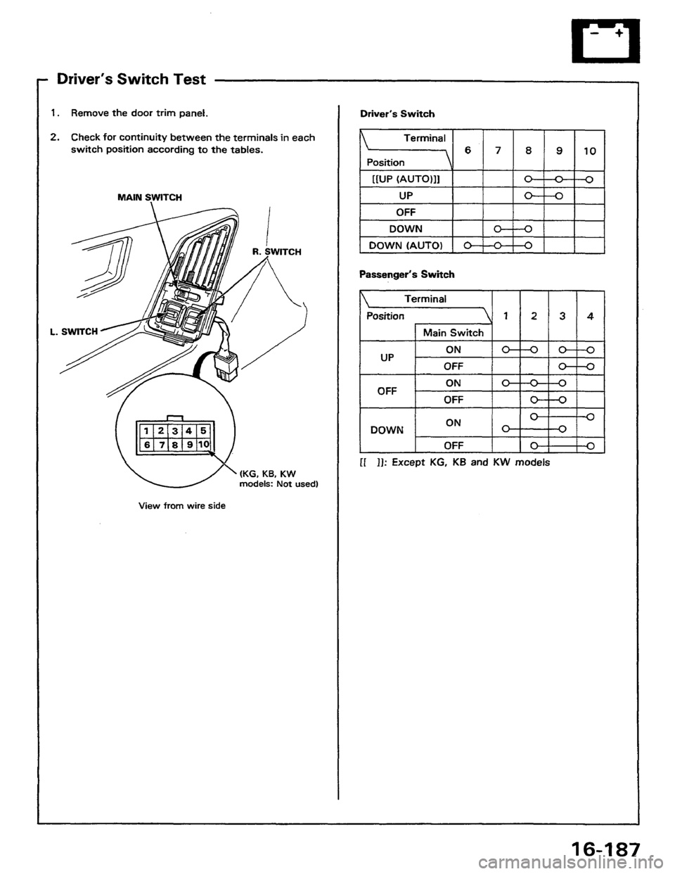 HONDA PRELUDE 1984  Service Repair Manual 