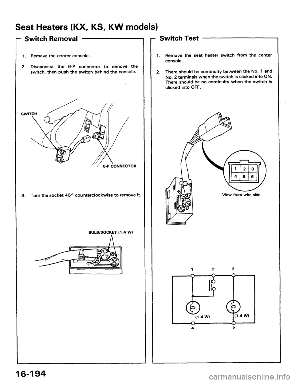 HONDA PRELUDE 1984  Service Repair Manual 