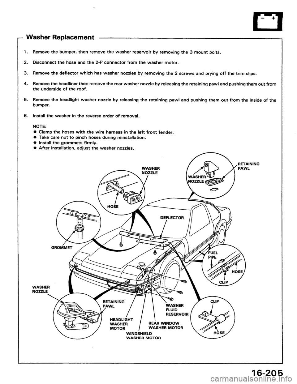 HONDA PRELUDE 1984  Service Repair Manual 