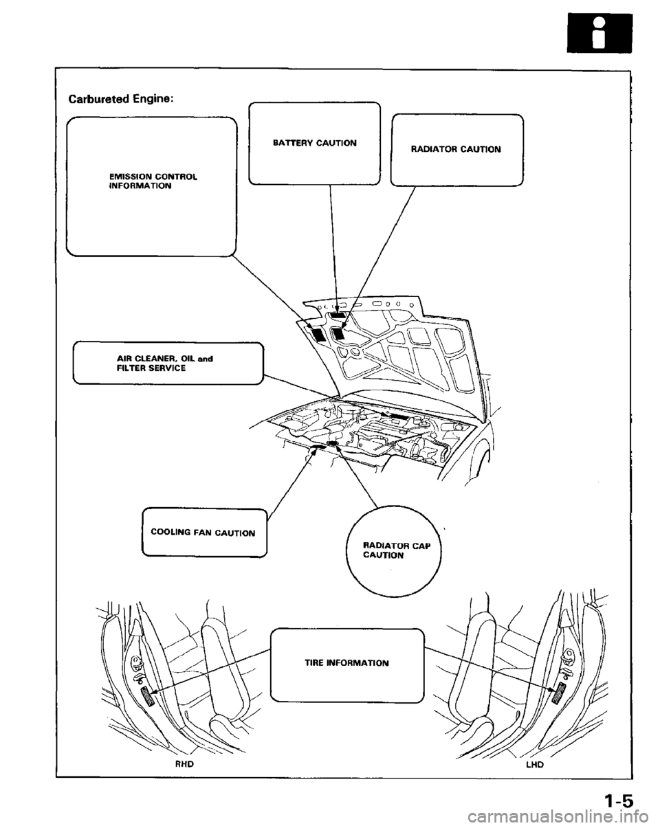 HONDA PRELUDE 1984  Service Repair Manual 
