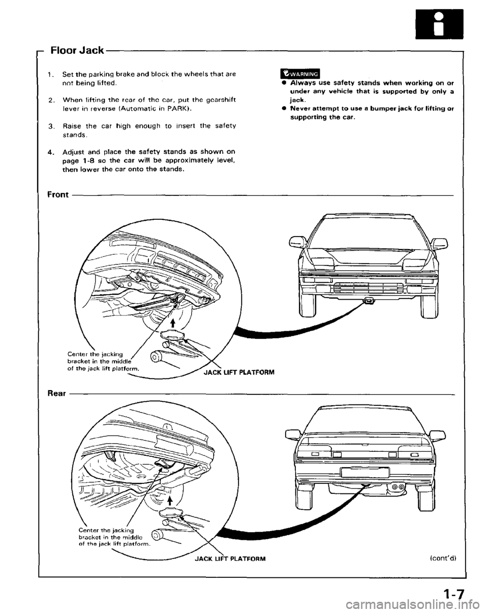HONDA PRELUDE 1984  Service Repair Manual 