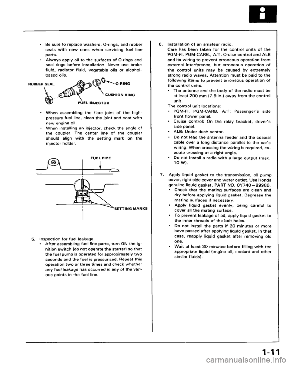 HONDA PRELUDE 1984  Service Repair Manual 