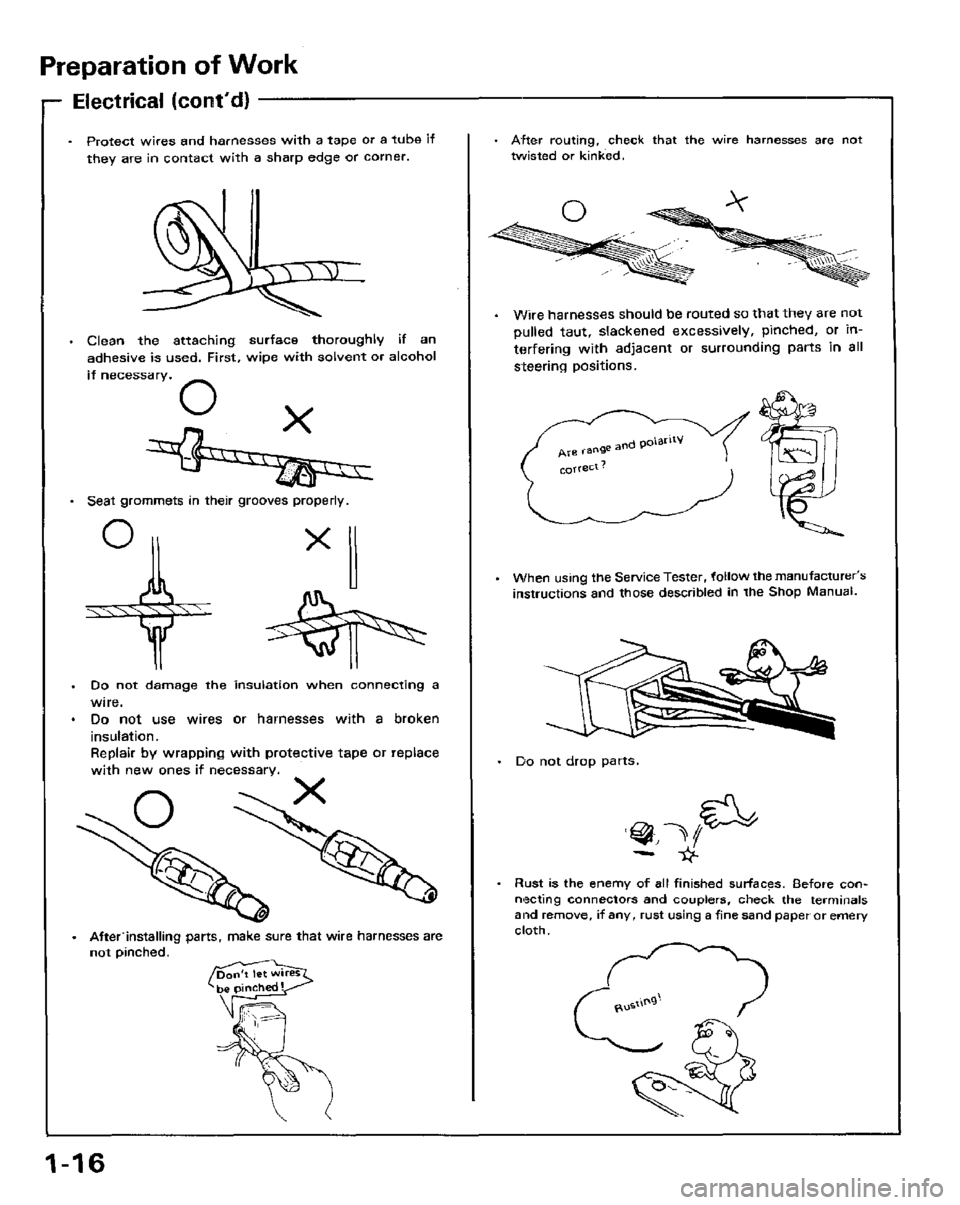 HONDA PRELUDE 1984  Service Repair Manual 