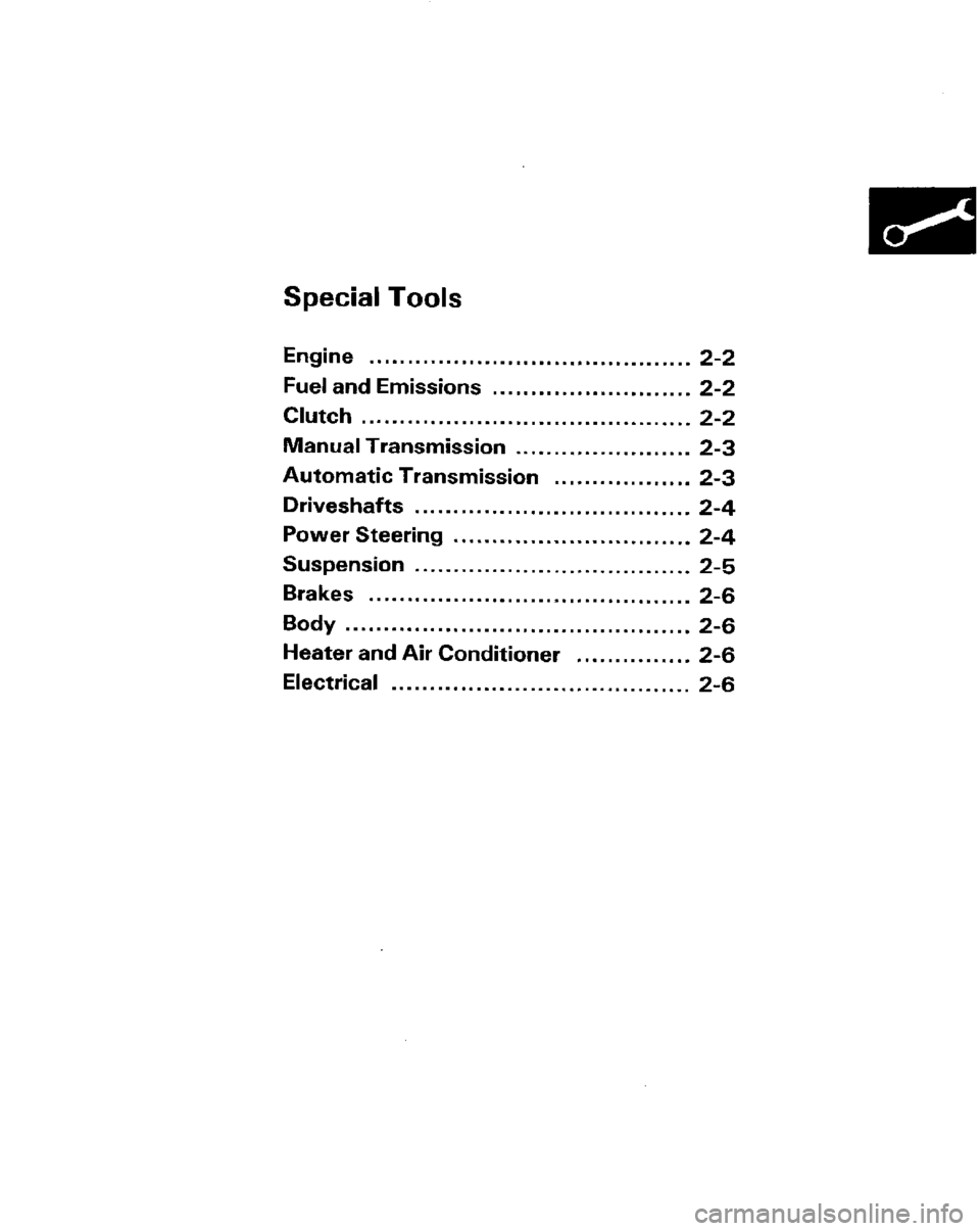 HONDA PRELUDE 1984  Service Repair Manual 