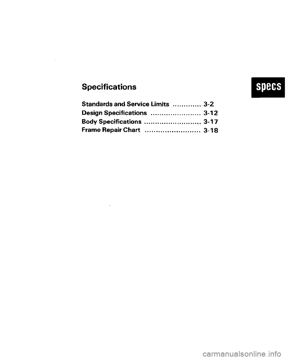 HONDA PRELUDE 1984  Service Repair Manual 