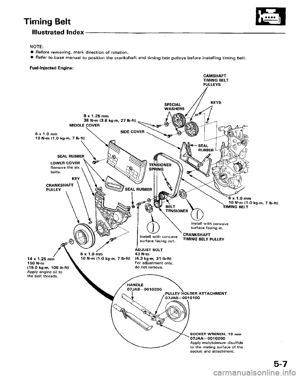 HONDA PRELUDE 1984  Service Repair Manual 
