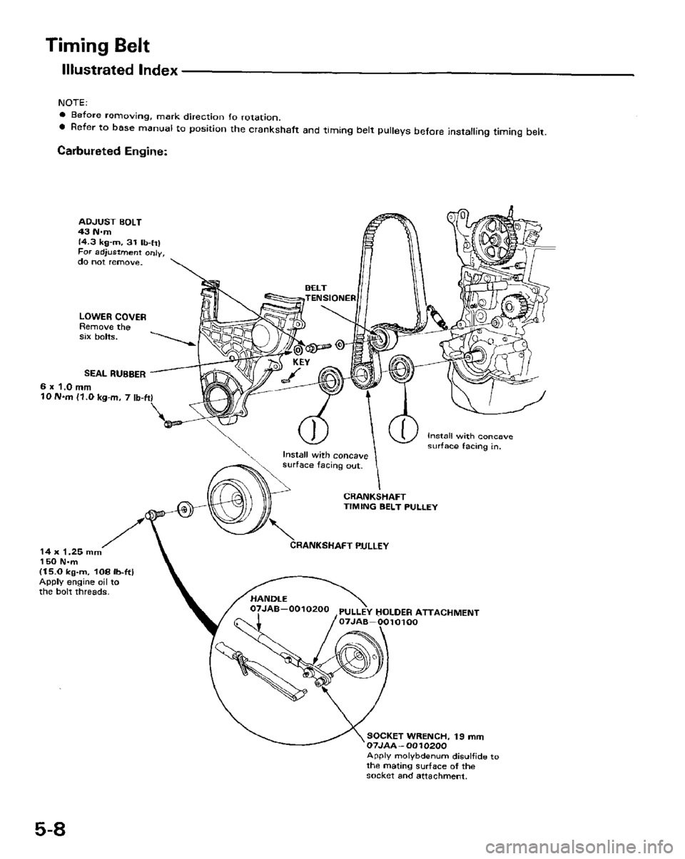 HONDA PRELUDE 1984  Service Repair Manual 