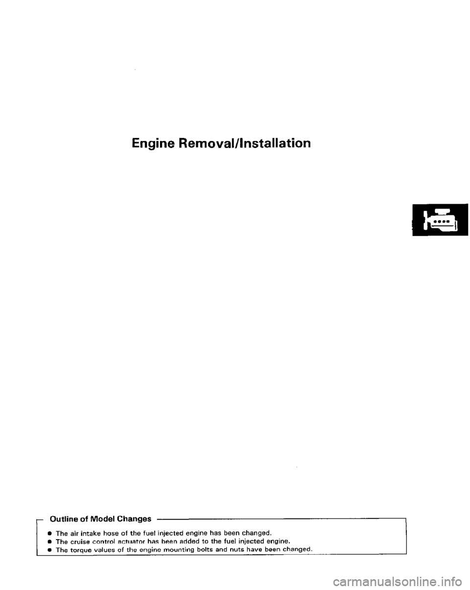 HONDA PRELUDE 1984  Service Repair Manual 