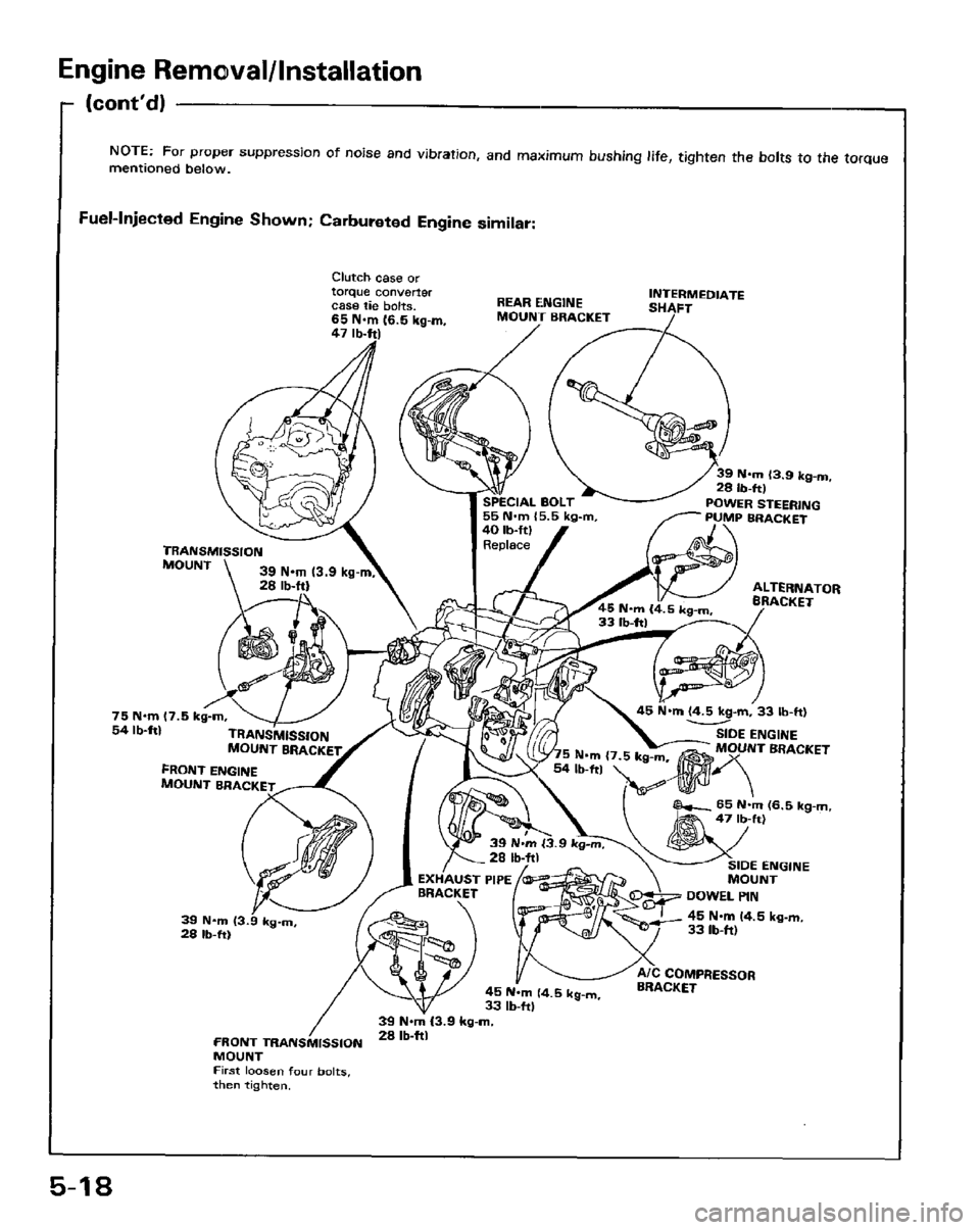 HONDA PRELUDE 1984  Service Repair Manual 