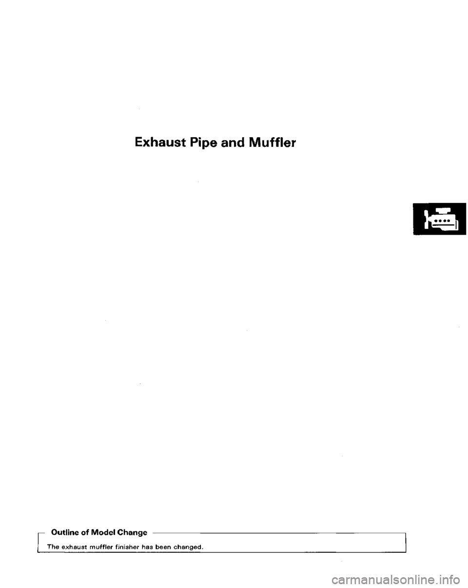 HONDA PRELUDE 1984  Service Repair Manual 