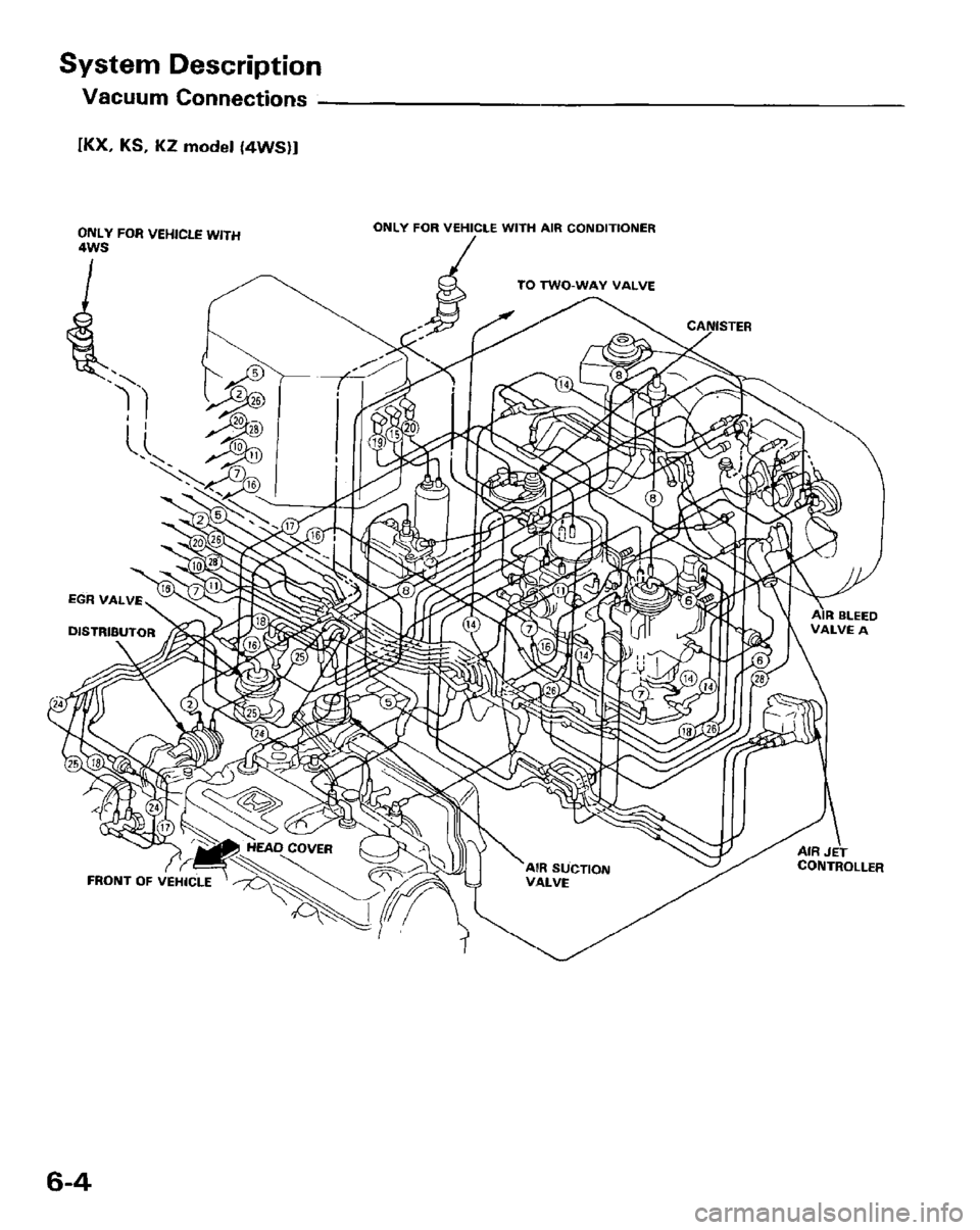 HONDA PRELUDE 1984  Service Repair Manual 