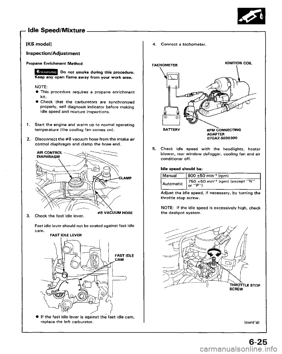 HONDA PRELUDE 1984  Service Repair Manual 