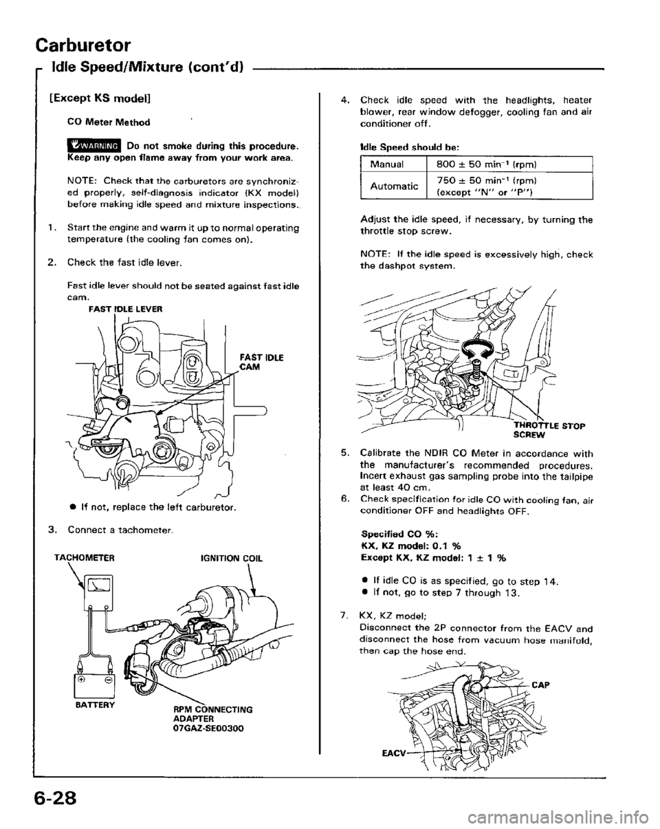 HONDA PRELUDE 1984  Service Repair Manual 