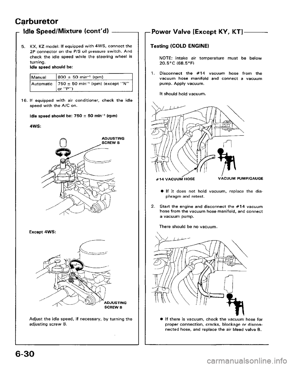 HONDA PRELUDE 1984  Service Repair Manual 