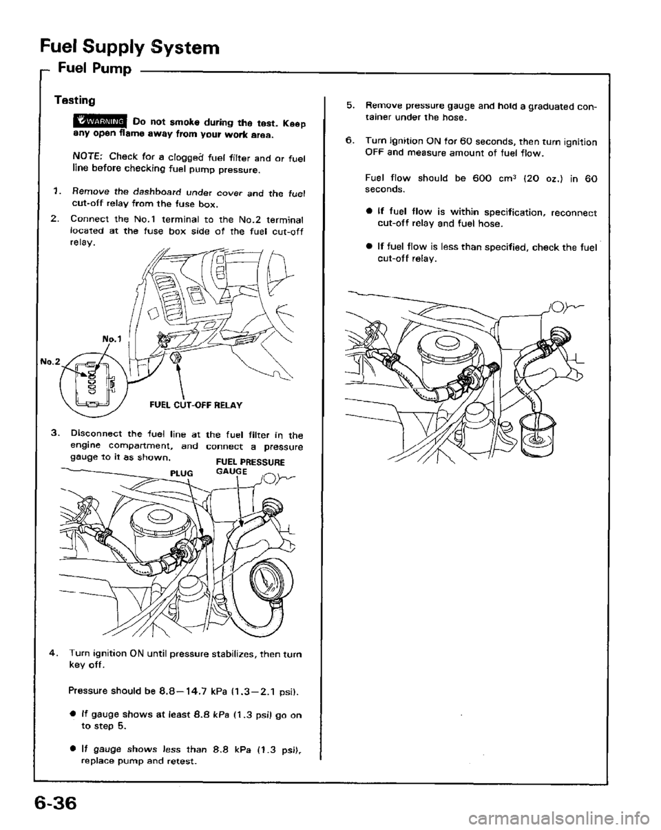 HONDA PRELUDE 1984  Service Repair Manual 