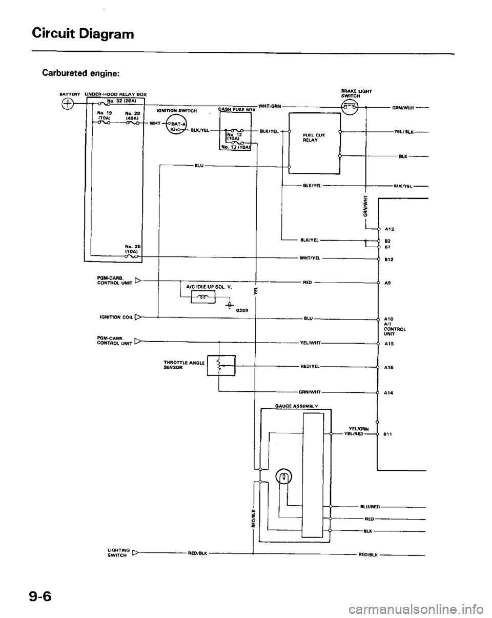 HONDA PRELUDE 1984  Service Repair Manual 