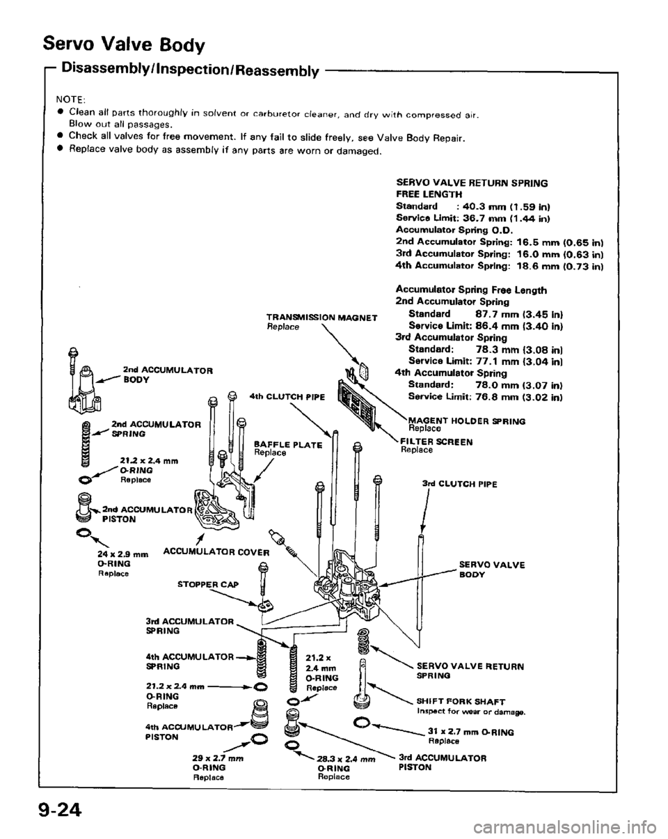HONDA PRELUDE 1984  Service Repair Manual 