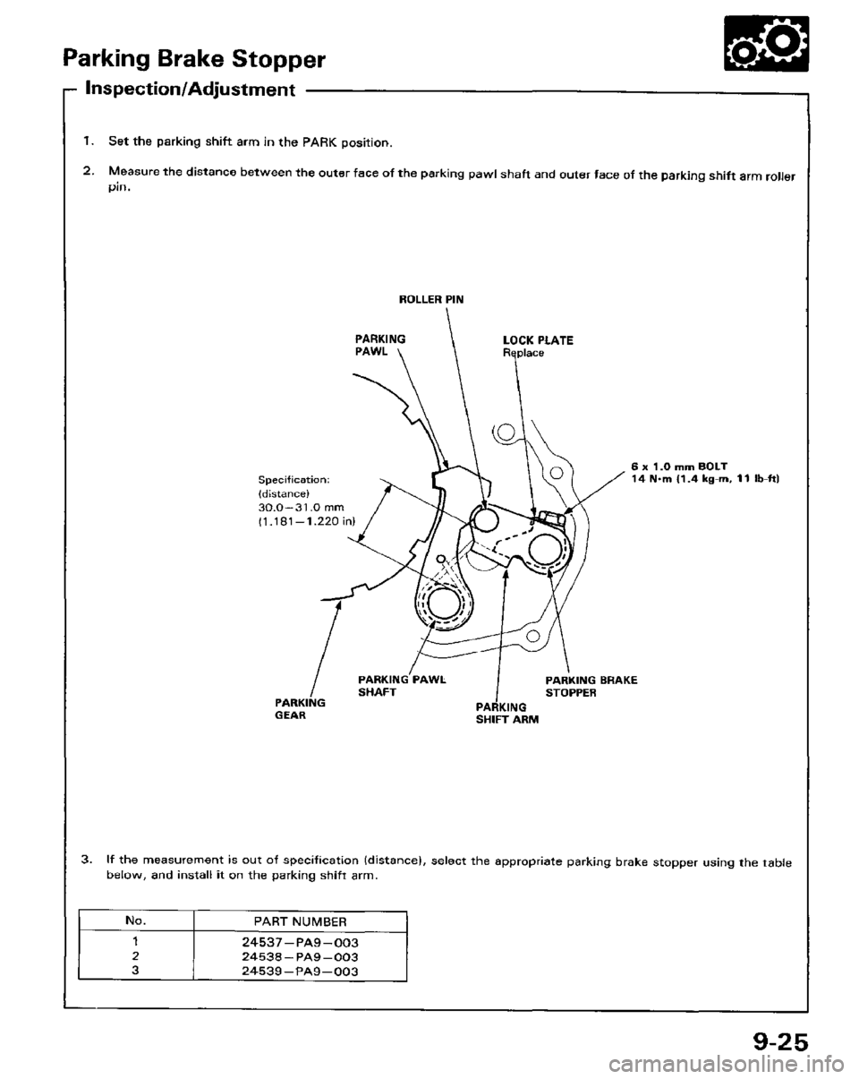 HONDA PRELUDE 1984  Service Repair Manual 