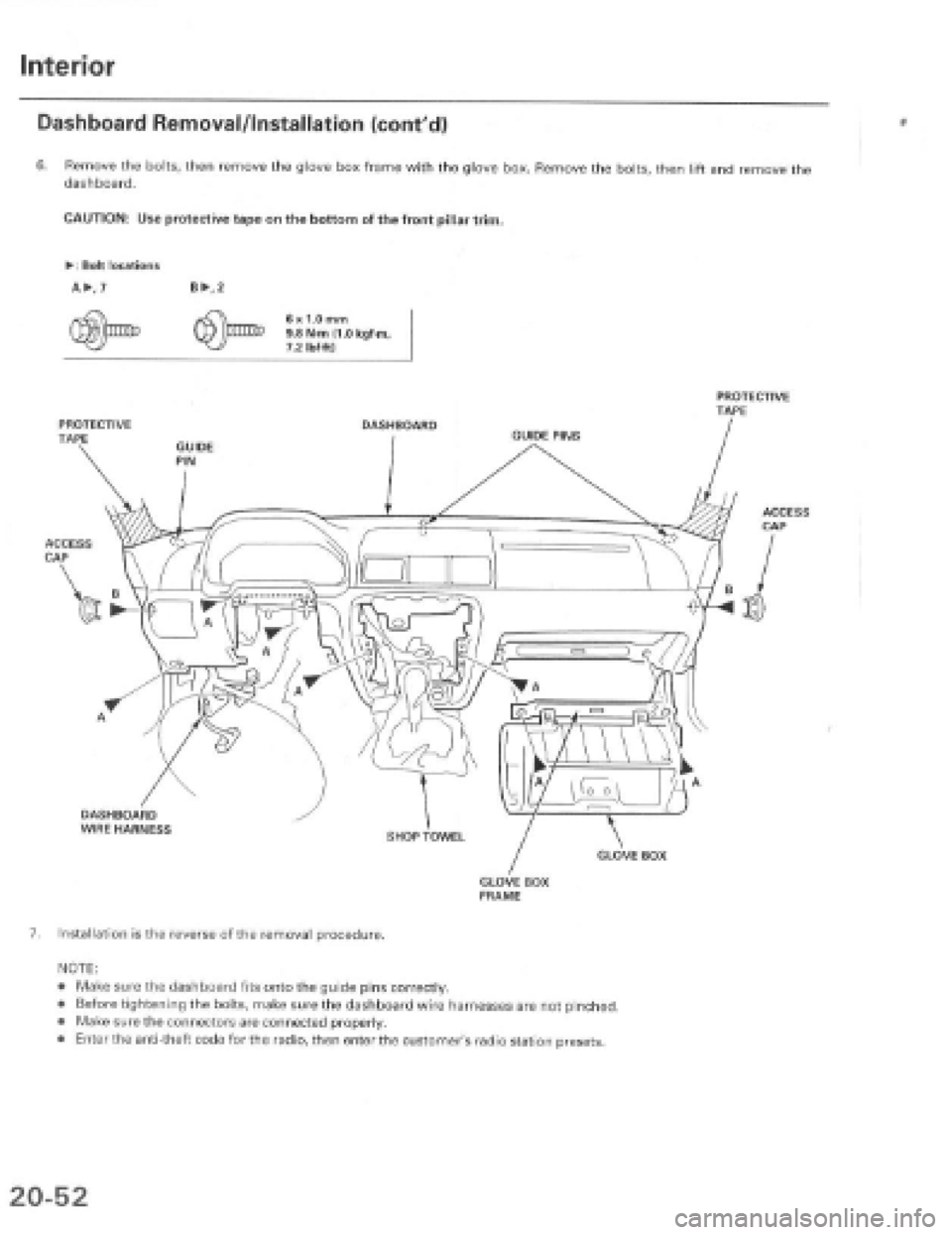HONDA PRELUDE 1997  Service Repair Manual 