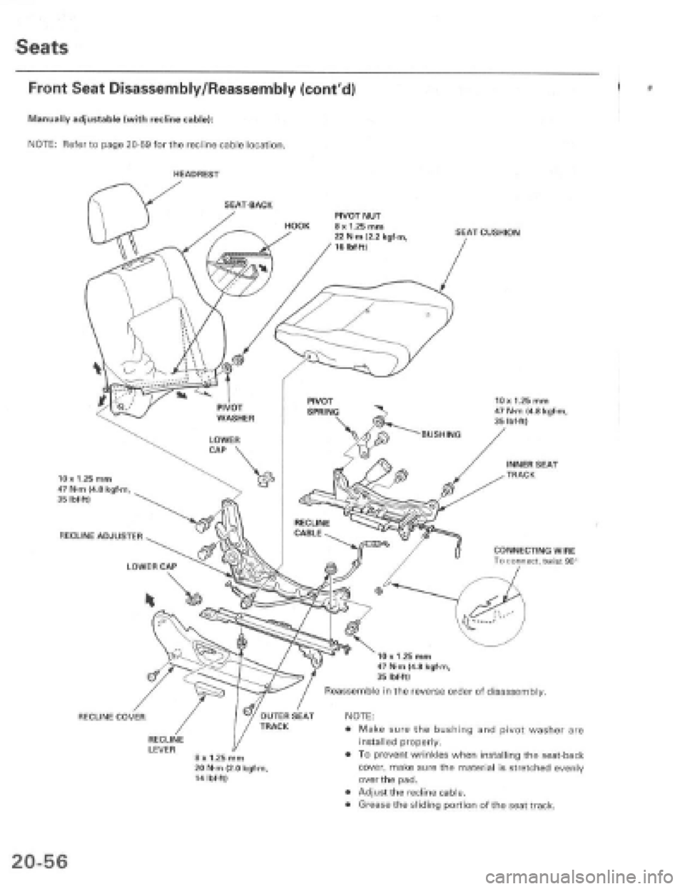HONDA PRELUDE 1997  Service Repair Manual 