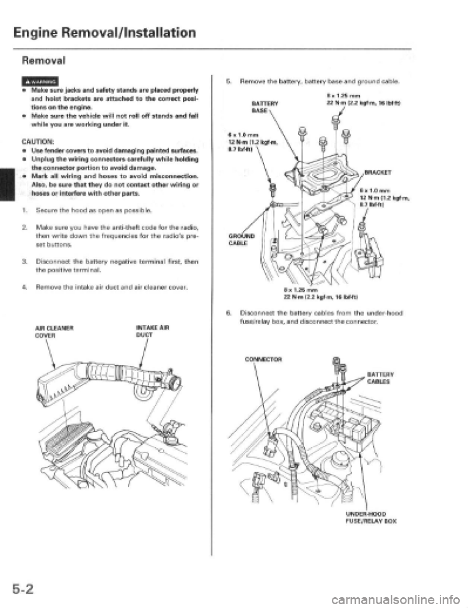 HONDA PRELUDE 1997  Service Repair Manual 