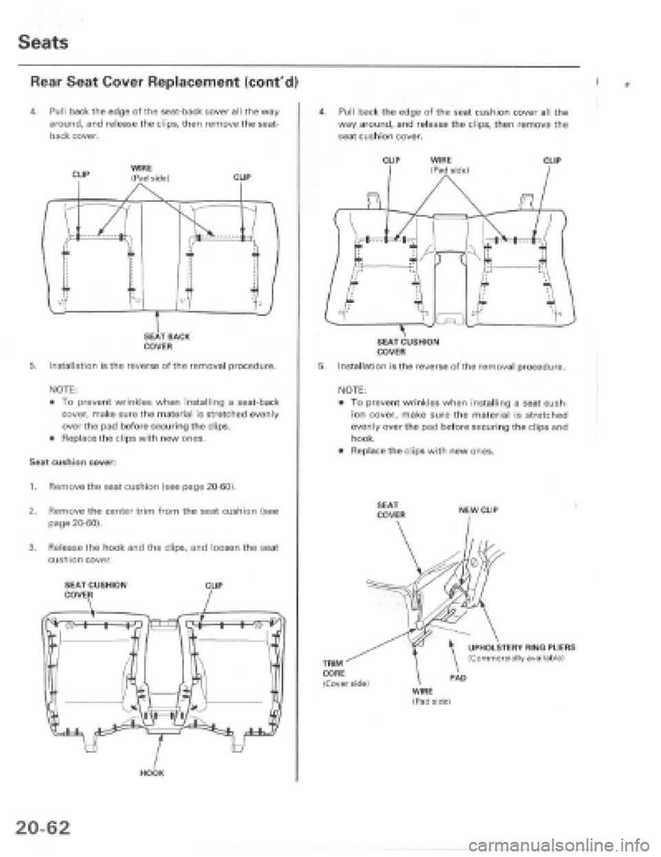 HONDA PRELUDE 1997  Service Repair Manual 