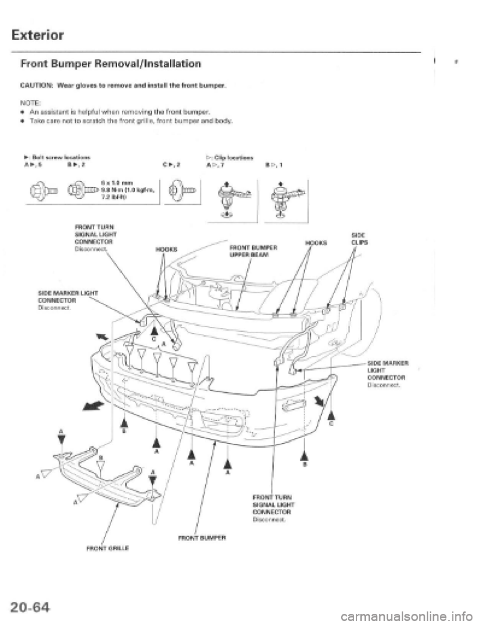 HONDA PRELUDE 1997  Service Repair Manual 