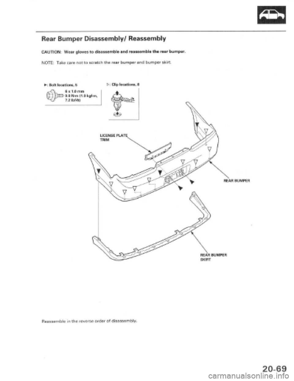 HONDA PRELUDE 1997  Service Repair Manual 