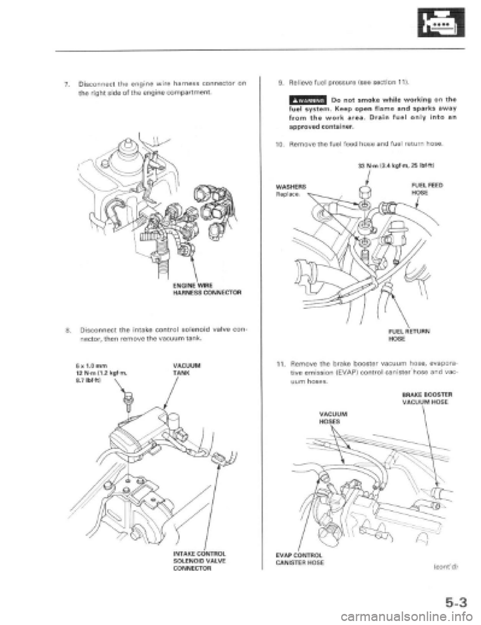 HONDA PRELUDE 1997  Service Repair Manual 
