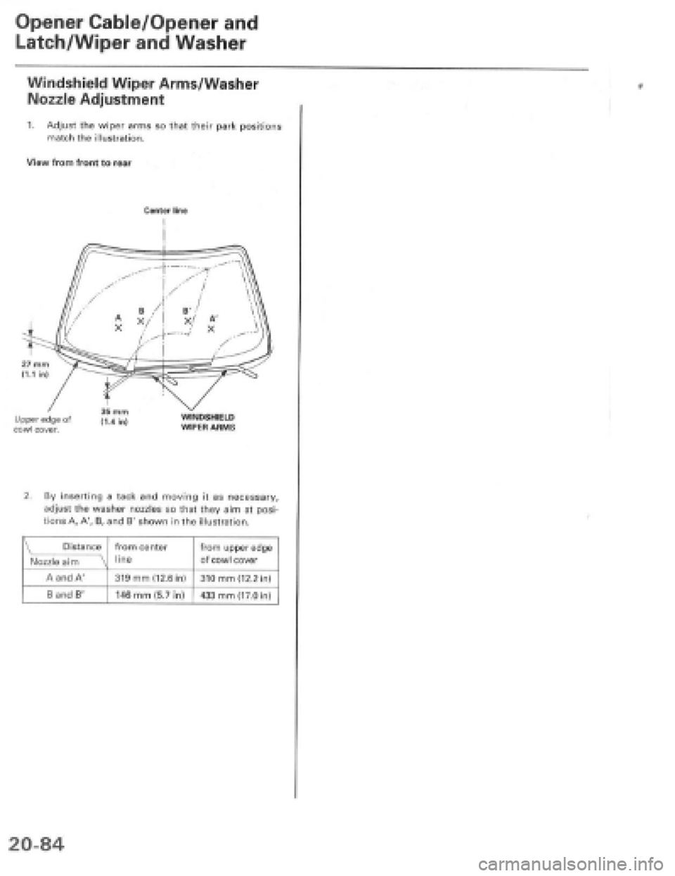 HONDA PRELUDE 1997  Service Repair Manual 