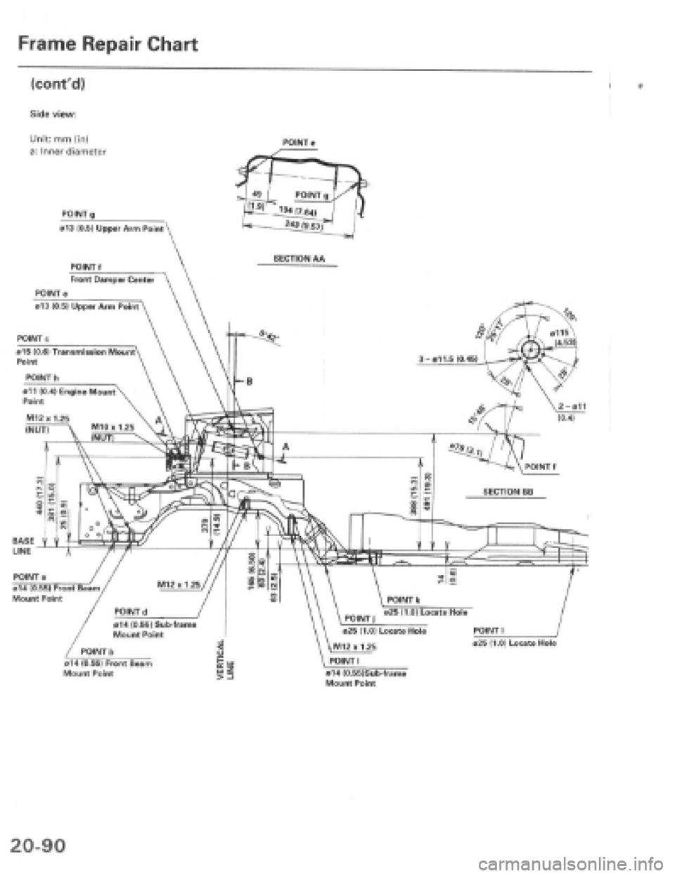 HONDA PRELUDE 1997  Service Repair Manual 