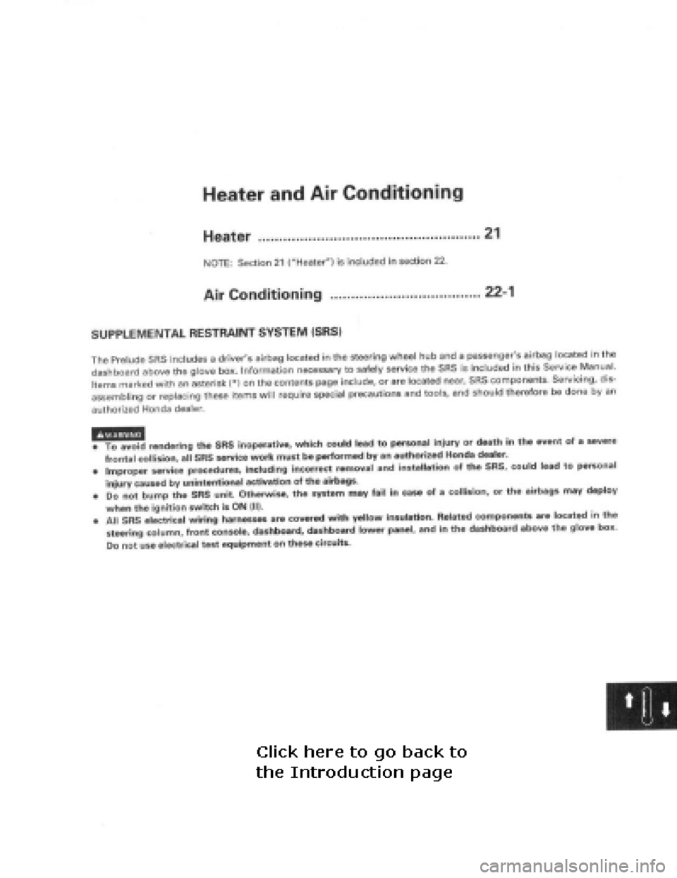 HONDA PRELUDE 1997  Service Repair Manual 